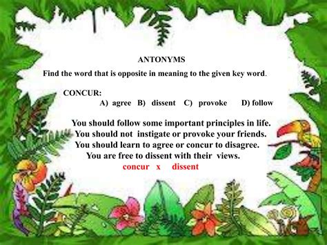 Concur Antonyms | PPTX | Law