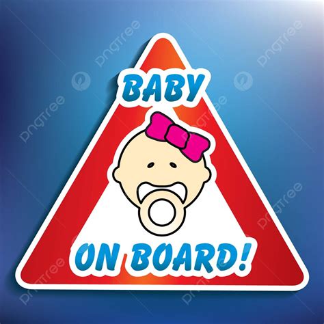 Baby On Board Sticker PNG, Vector, PSD, and Clipart With Transparent ...