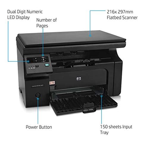 Buy HP Laserjet Pro M1136 Multifunction Monochrome Laser Printer (Black ...