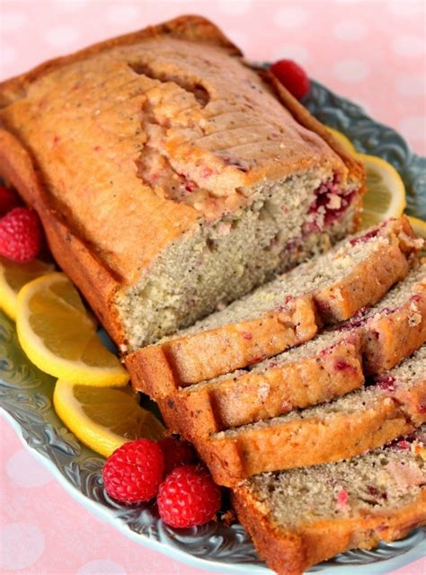 Image result for Lemon Raspberry Quick Bread Recipe