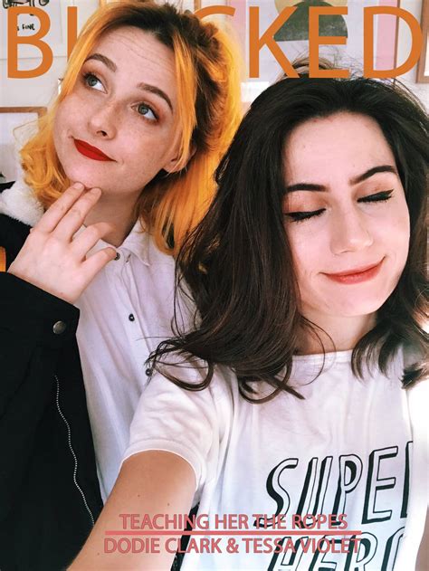 Dodie Clark and Tessa Violet for Blacked | Scrolller