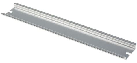 RS PRO | RS PRO Steel Unperforated DIN Rail, Top Hat Compatible, 225mm ...