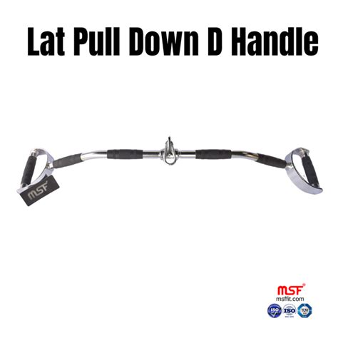 Lat Pull Down D Handle (Big & Small) — MSFFIT