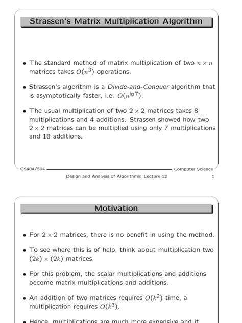 Strassen's Matrix Time Complexity 的图像结果