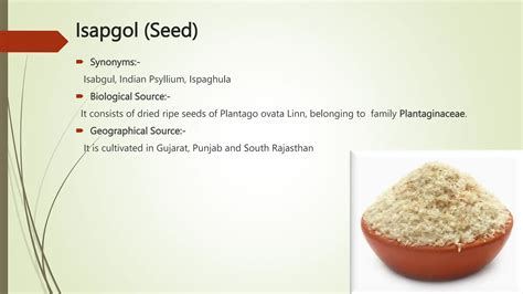 Transverse Section Bark and Seed ( Cinchona, Cinnamon,Isapgol,Nux ...