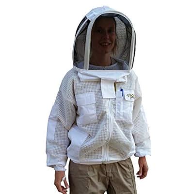 Buy OZ ARMOUR Beekeeping Ventilated Jacket Ultra Cool 3 Layers Mesh ...