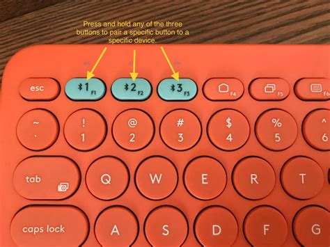 Image result for Logitech K330 Keyboard Connect Button