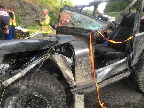 Two taken to hospitals after rollover car crash