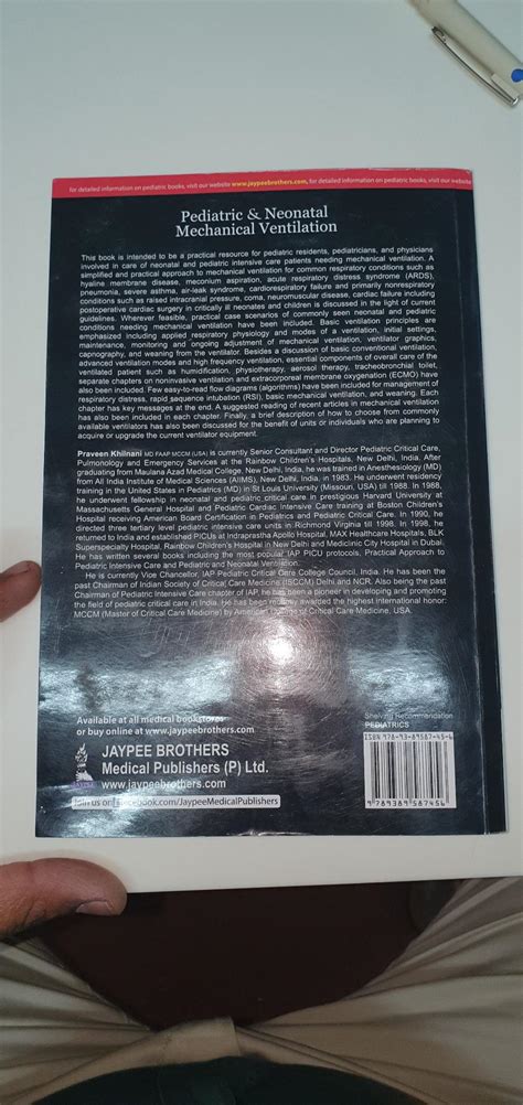 Buy Pediatric & Neonatal Mechanical Ventilation Book Online at Low ...