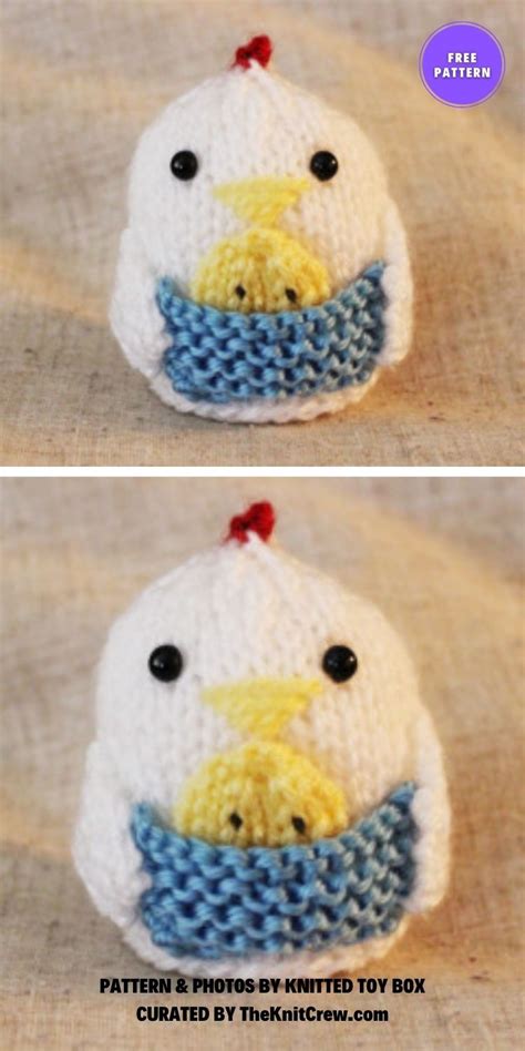 Image result for Knitted Chicken Pattern
