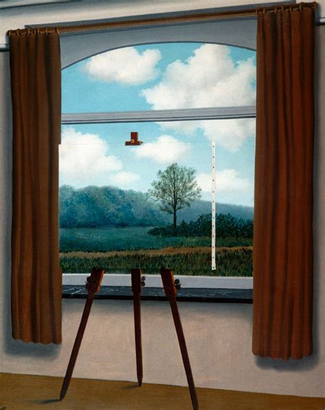 1933 Rene Magritte, The Human Condition – Positivism