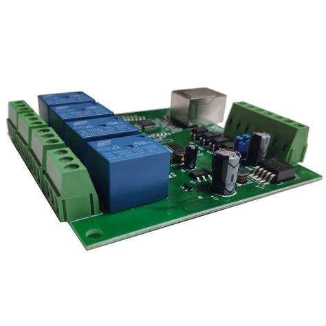 LAN Ethernet RJ45 TCP/IP WEB Remote Control Board | Ubuy India