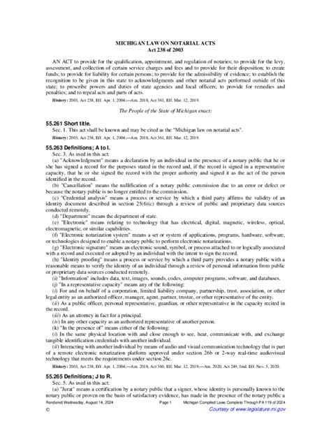 Fillable Online Notary Public Act Reference Guide Fax Email Print ...