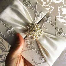 Lace Pearl Wedding Invitations by Luxury Ivory Lace Invitation Wit Pearl Lace Pearl Wedding Invitations