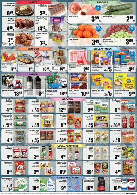 Maui and Kauai Weekly Ads | Times Supermarket