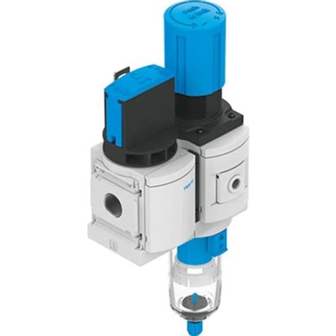 MS6-EM1FR-1/2-D6-E-P-M-A8-WPE-B Festo | Festo MS6 Filter Regulator, 1/8 ...