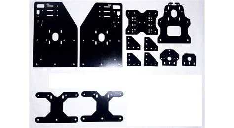 OX CNC ROUTER MACHINE GANTRY PLATE KIT 28 SOLID V-SLOT WHEELS 19 ...