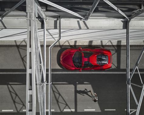 Download wallpaper Alfa Romeo, top view, 2023, Alfa Romeo 33 Stradale ...