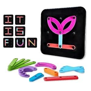 CloudTech® Alpha Numeric Puzzle - Alphabet Construction Puzzle Toys for ...