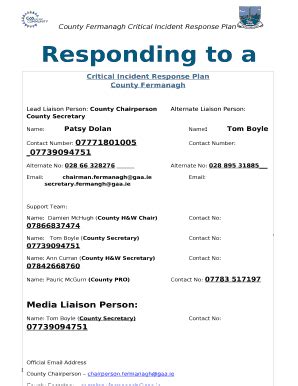 The GAA, its clubs and counties provide great support during and after ...