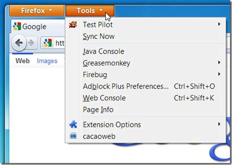 Image result for Go to Tools Menu