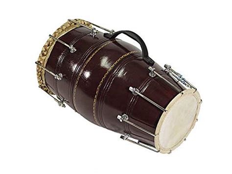 Akshar Tabla Mart Classical Dholak Dholki Bolt Tuned 17 To 18 Inch With ...