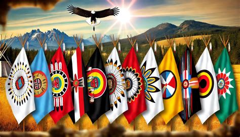 Honoring Native American Flags & Native American Heritage Month