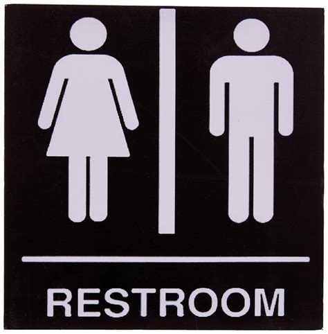 999Store Toilet Restroom Wall Sticker (Sunboard Vinyl PVC, 18 x 15 cm ...