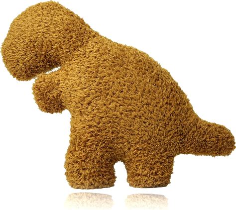 Amazon.com: Dino Nugget Pillow, Lamb Curl Plush Style, Dinosaur Nugget ...
