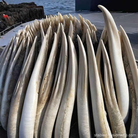 Baleen Whale Teeth Image | Stable Diffusion Online