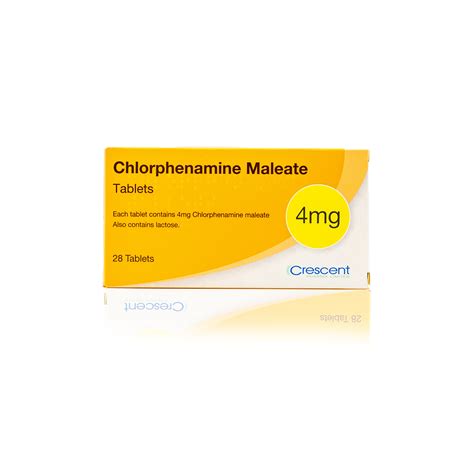 Chlorphenamine Maleate 4mg – Kinetic Pharmacy