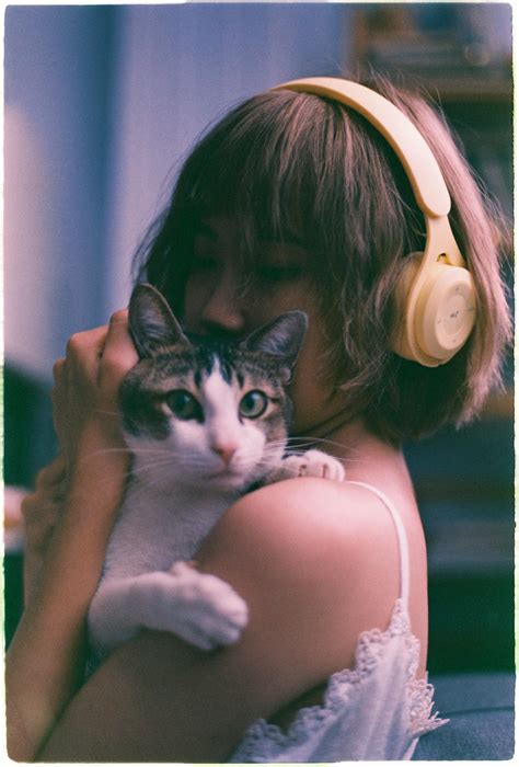 Cat With Headphone Photos, Download The BEST Free Cat With Headphone ...