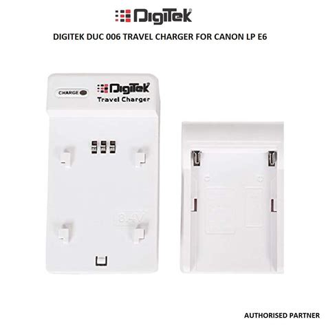 Digitek Charger DUC 006 Canon LP-E6 Plate | Future Forward