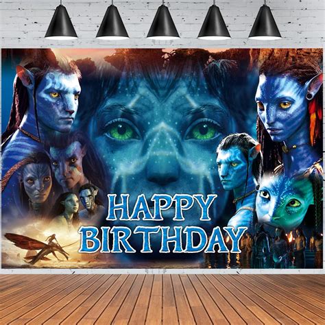 Avatar Birthday Party Decorations Banner Avatar Party Supplies ...
