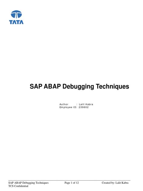 Debugging SAP Beginner 的图像结果