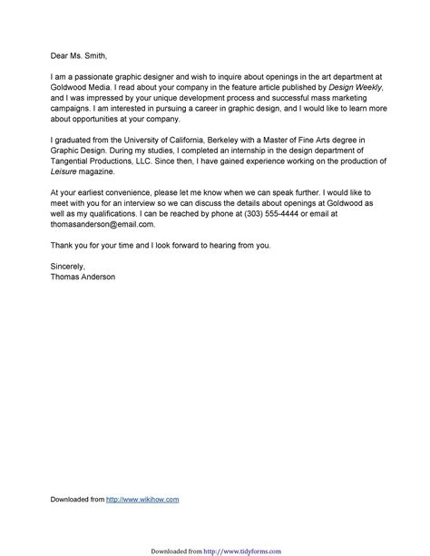 Letter Of Interest For Internship | Lovealways Marissa