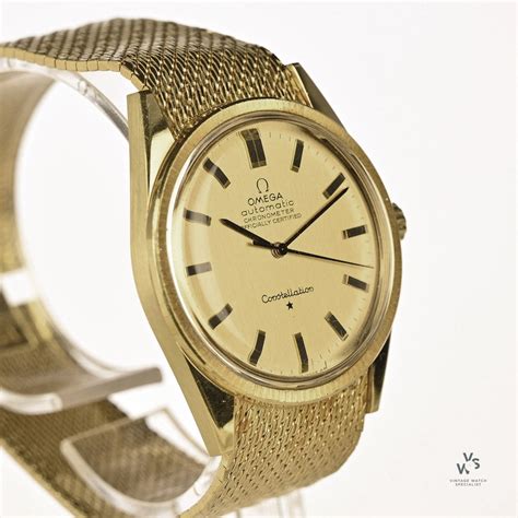 Omega Constellation 18k Gold and Solid Gold Dial (OM Marked) - Milanes ...