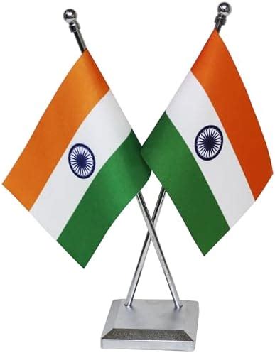 THE FLAG SHOP Indian Criss-Cross Miniature Table Flags with A Square ...