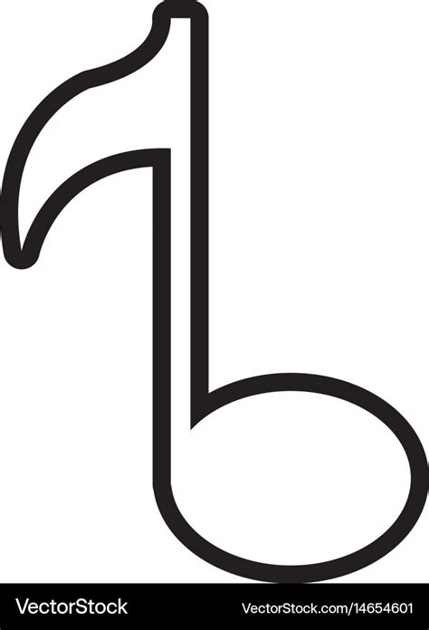 Musical Note Outline 的图像结果