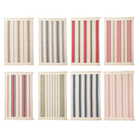 Buy Ikea Striped Door Mat (Multicolour, Cotton, 55x85 cm) Online at Low ...
