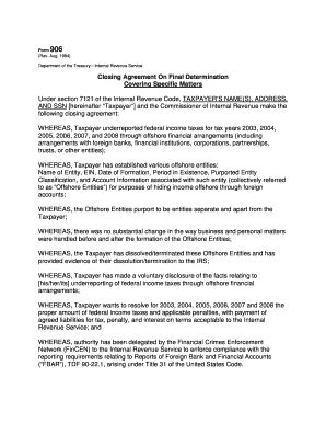 Fillable Online Form 906 Dissolved Entity FULL Payment Fax Email Print ...