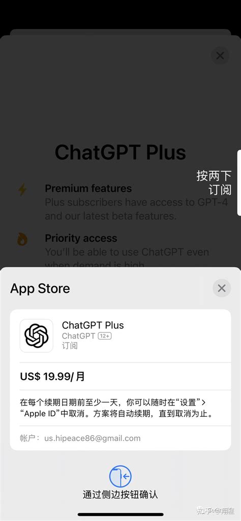 使用支付宝充值ChatGPT Plus订阅 - 知乎