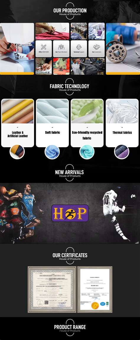 Company Overview - HOUSE OF PRODUCTS