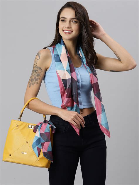 Tectonic Scarf & Bag Scarf Set