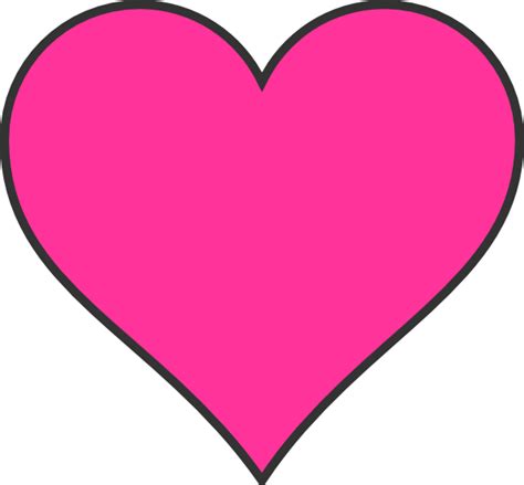 Pink hearts clipart free clipart images - Clipartix