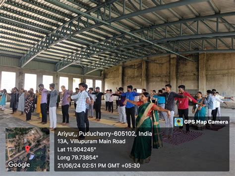 INTERNATIONAL YOGA DAY CELEBRATION ON 21-6-2024 WITH ART OF LIVING ...