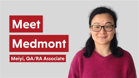 Meet Meiyi, Medmont's QA/RA Associate | Medmont International Pty Ltd