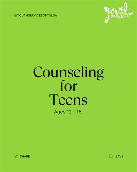 Counseling can be a life-saving tool for people of all ages, especially ...