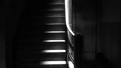 Download wallpaper 1366x768 stairs, steps, shadows, dark tablet, laptop ...