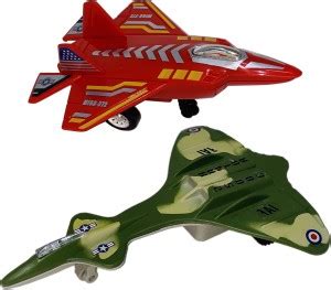 Miniature Mart 2 Small Size Plastic Made Raptor Air Craft + Indian Army ...